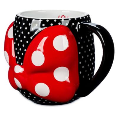 Minnie Mouse Bow Sculpted Mug