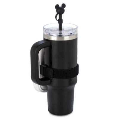 Mickey Mouse Icon Stainless Steel Travel Tumbler with Straw and Zip Case