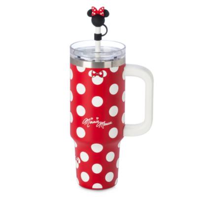 Minnie Mouse Icon Stainless Steel Travel Tumbler with Straw and Zip Case