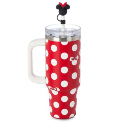 Minnie Mouse Icon Stainless Steel Travel Tumbler with Straw and Zip Case
