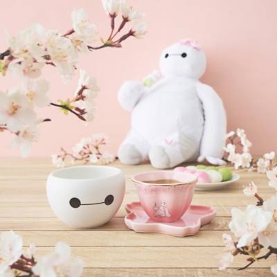 Baymax Sakura Cup and Saucer Set, Big Hero 6