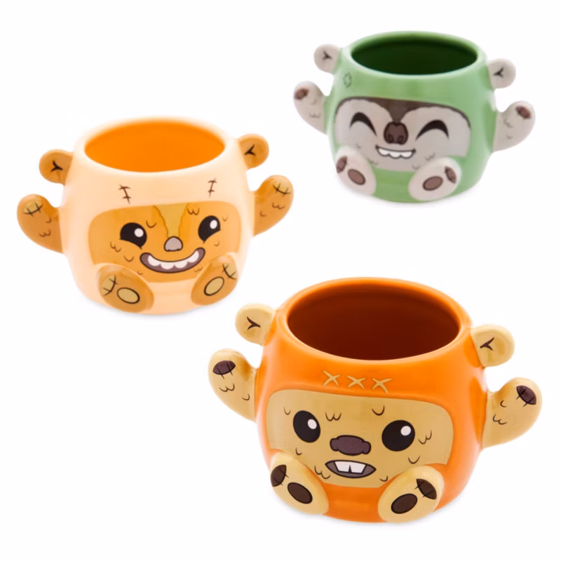Ewok Espresso Mug Set, Star Wars