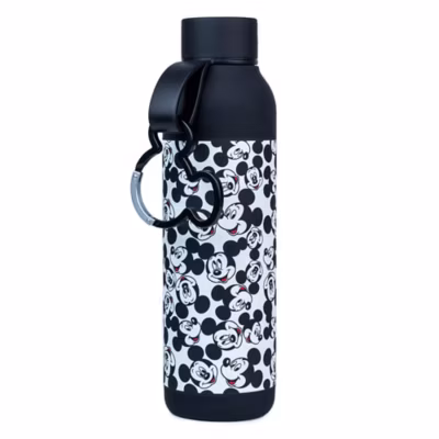 Mickey Mouse Stainless Steel Water Bottle with Carabiner