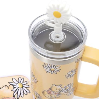 Winnie the Pooh Stainless Steel Travel Tumbler with Straw plus Zip Case
