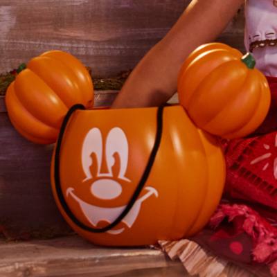 Mickey Mouse Jack-o'-Lantern Treat Bucket