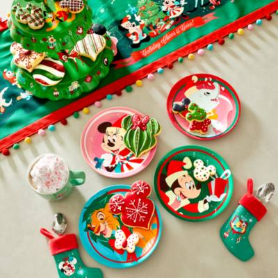 Mickey and Friends Holiday Stocking Utensil Holder