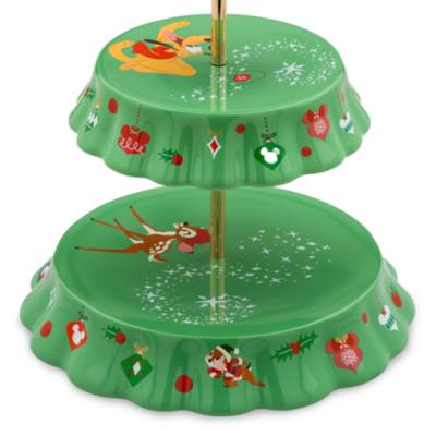 Mickey Mouse and Friends Holiday Tiered Tray
