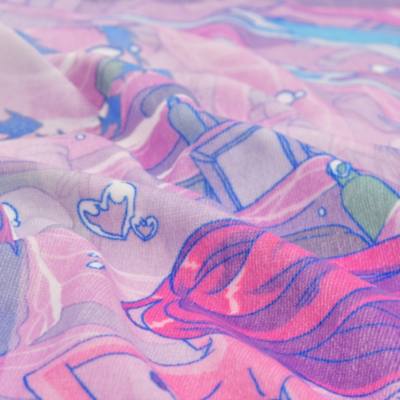 Ariel and Flounder Face Towel, Tokimeki Mermaid