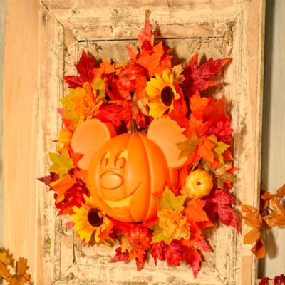 Mickey Mouse Halloween Light-Up Wreath