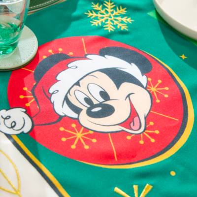 Mickey and Minnie Mouse Holiday Table Runner
