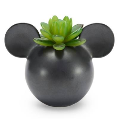Mickey Mouse Icon Faux Succulent Ceramic Holder