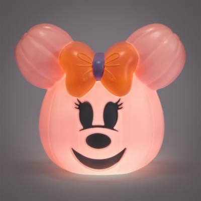 Minnie Mouse Light-Up Pastel Jack-o'-Lantern, Cutie Ghost