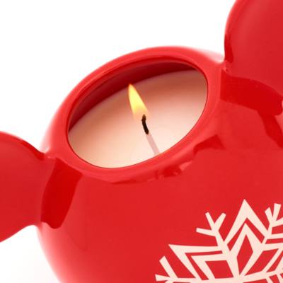Mickey Mouse Icon Festive Candle