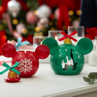 Mickey Mouse Icon Festive Candle