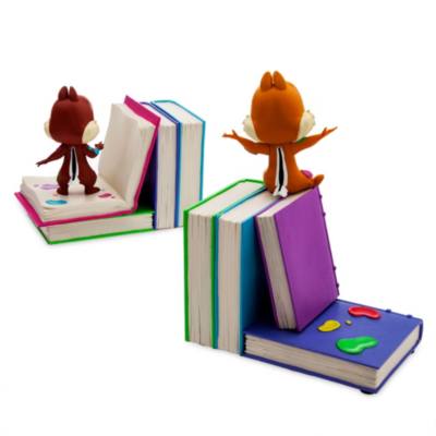 Chip 'n Dale Madly Mischievous Bookends by Lewis Whitman