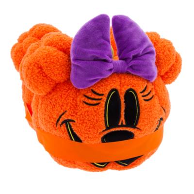 Mickey and Minnie Mouse Jack-o'-Lantern Halloween Throw Pillow Set