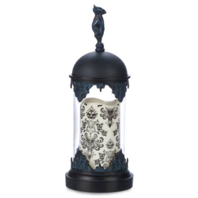 The Haunted Mansion Light-Up Hurricane Candle Set