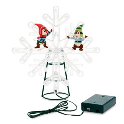 Chip 'n Dale Light-Up Holiday Tree Topper