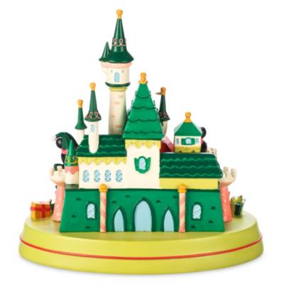 Mickey Mouse and Minnie Mouse Holiday Fantasyland Castle Countdown Calendar Figure