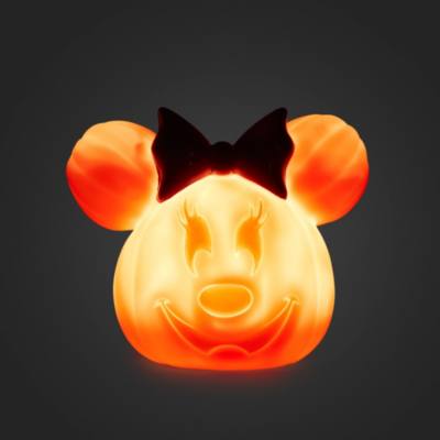 Minnie Mouse Small Light-Up Jack-o'-Lantern