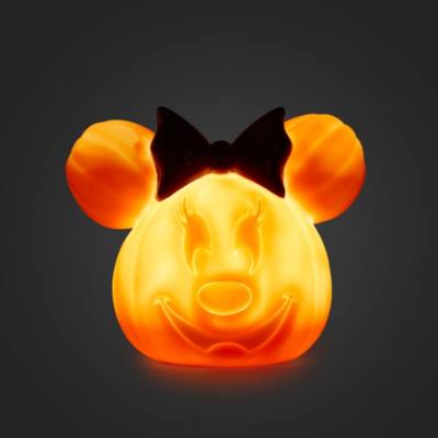 Minnie Mouse Small Light-Up Jack-o'-Lantern