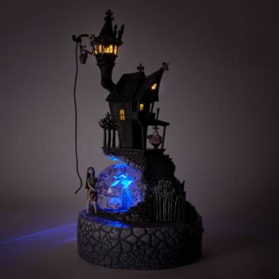 The Nightmare Before Christmas Light-Up Snow Globe with Blower