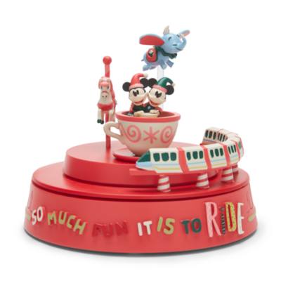 Mickey Mouse and Minnie Mouse Holiday Musical Figure