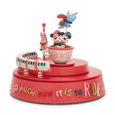 Mickey Mouse and Minnie Mouse Holiday Musical Figure