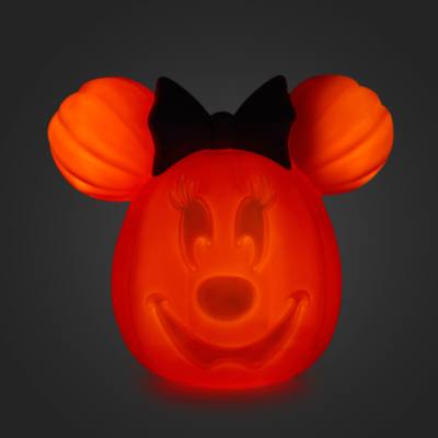 Minnie Mouse Light-Up Jack-o'-Lantern
