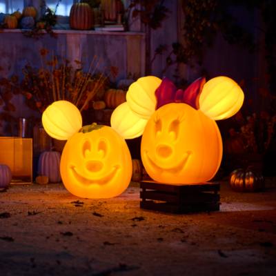 Minnie Mouse Light-Up Jack-o'-Lantern