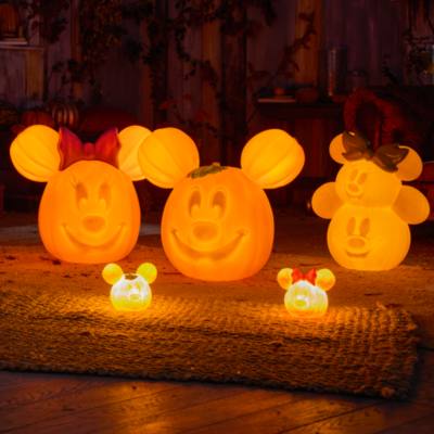 Minnie Mouse Light-Up Jack-o'-Lantern