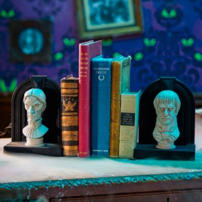 The Haunted Mansion Watchful Busts Bookends