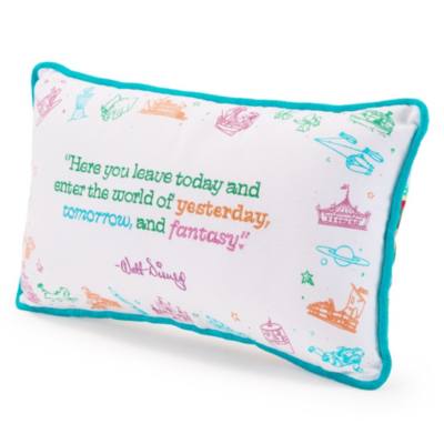 Disney Parks Vintage Maps Accent Pillow