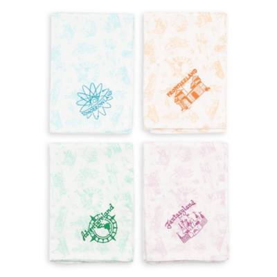 Disney Parks Vintage Maps Napkin Set