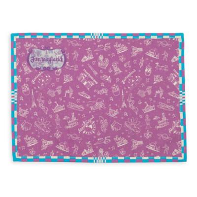 Disney Parks Vintage Maps Placemat Set