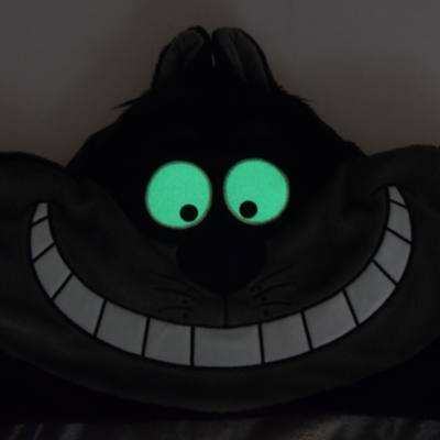 Cheshire Cat Glow-in-the-Dark Hooded Blanket