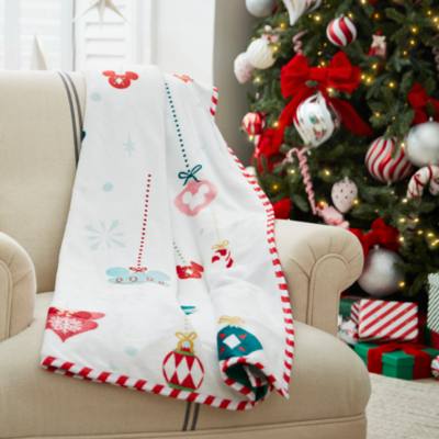 Mickey Mouse and Friends Holiday Fleece Throw