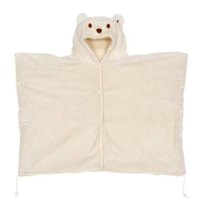 Winnie the Pooh Hooded Blanket, White Pooh