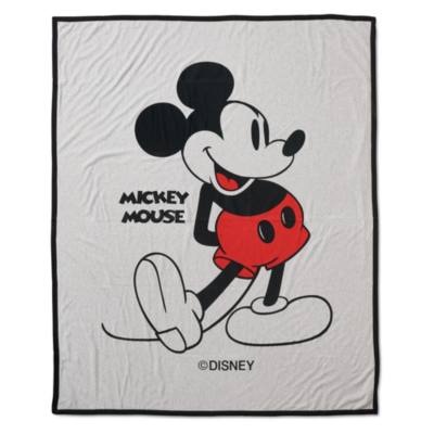 Mickey Mouse Standing Throw Blanket