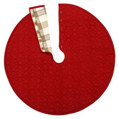 Mickey Mouse Icon Reversible Holiday Tree Skirt