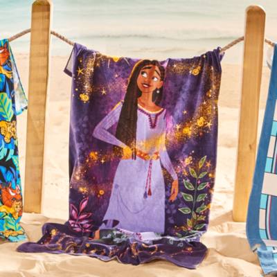Asha and Star Beach Towel, Wish