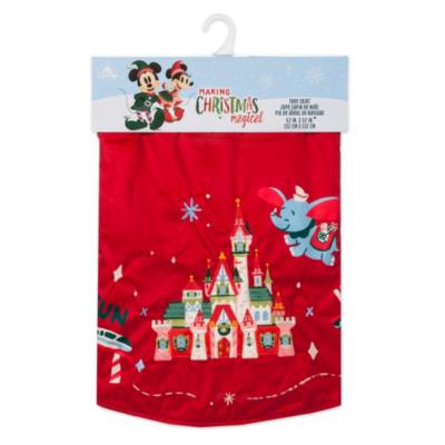 Mickey Mouse and Friends Fantasyland Castle Holiday Tree Skirt