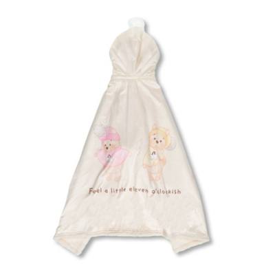 White Pooh 系列小熊維尼附袋連帽毛毯