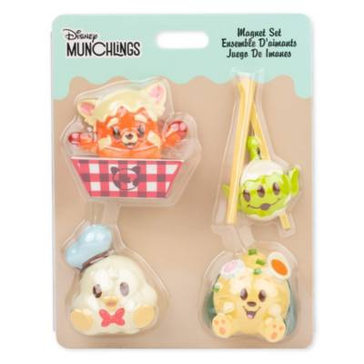Munchlings 4-Piece Magnet Set, Sensational Snacks