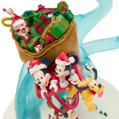 Santa Mickey Mouse and Friends Light-Up Musical Holiday Figure