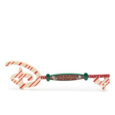 Mickey and Minnie Mouse Christmas Collectible Key