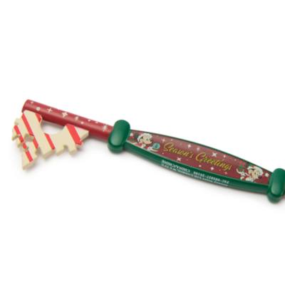 Mickey and Minnie Mouse Christmas Collectible Key