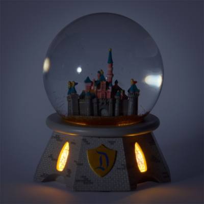 Sleeping Beauty Castle Light-Up Snow Globe, Disneyland