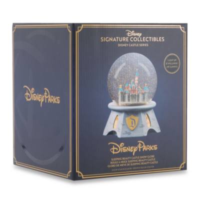Sleeping Beauty Castle Light-Up Snow Globe, Disneyland