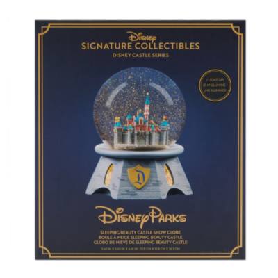 Sleeping Beauty Castle Light-Up Snow Globe, Disneyland